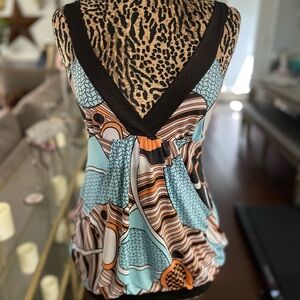 Stylish Multicolor Women's Top